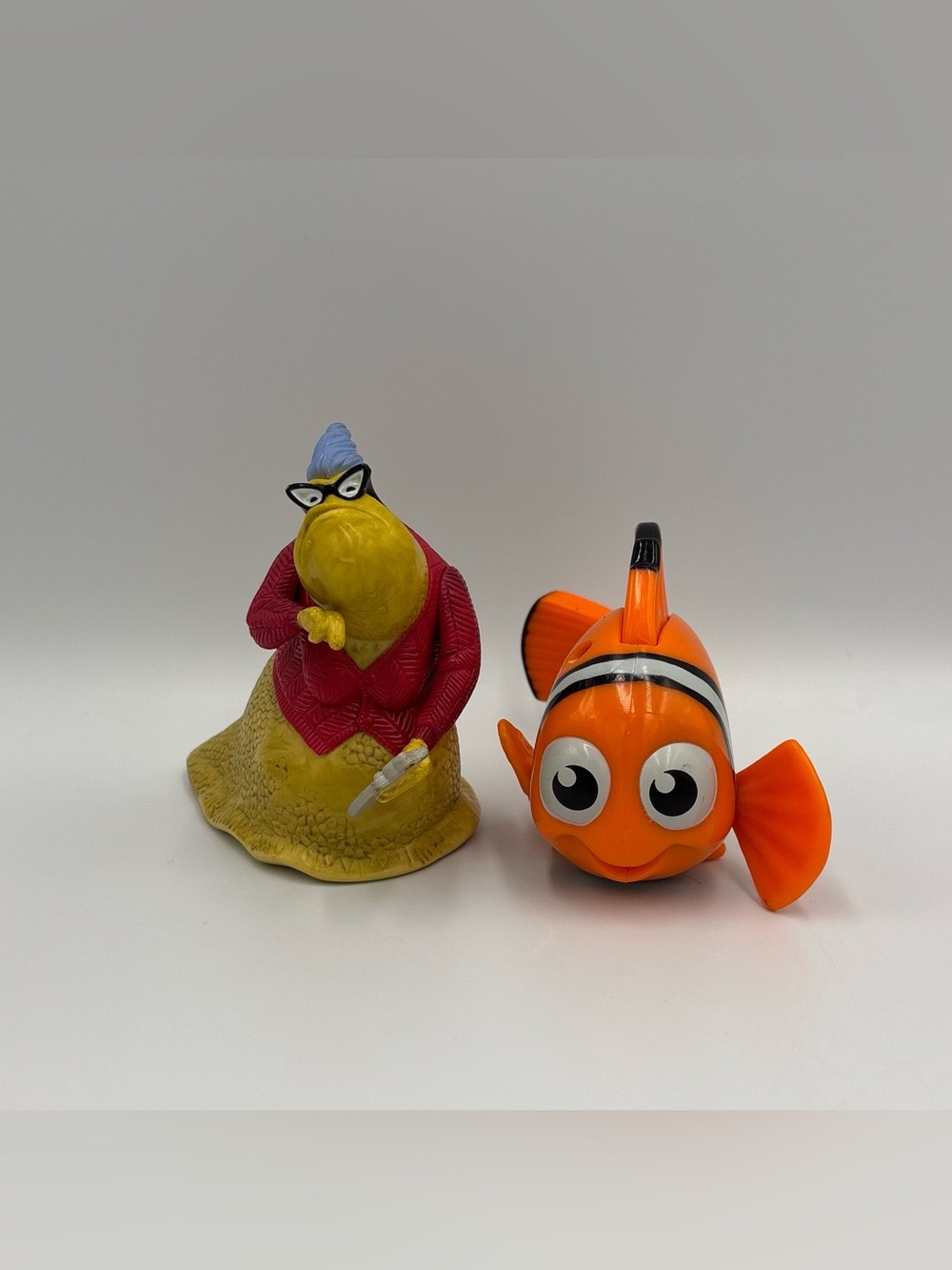 RARE Y2K Vintage Disney Mcdonalds Toy Lot- Monsters Inc Rozz Finding Nemo